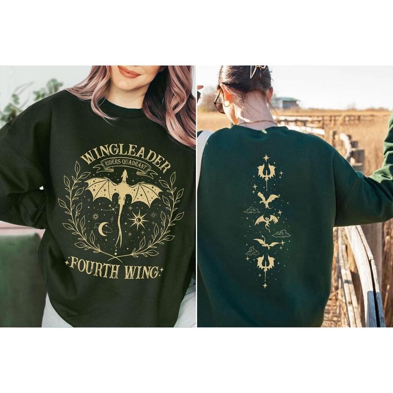 Xaden Riorson Riders Quadrant Fourth Wing Sweatshirt, Basgiath War College Sweater, Dragon Rider, Violet Sorrengail...