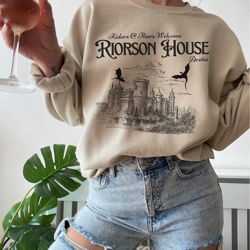 Xaden Riorson Sweatshirt, Revolution Iron Flame Sweatshirt, Fourth Wing Sweatshirt Fourth Wing Merch Dragon Sweatshirt...