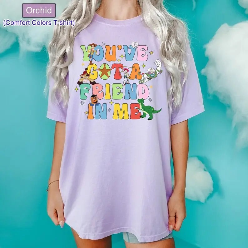 You've Got A Friend In Me Toy Story T Shirt Hoodie Sweater, Toy Story Friends Shirt, Group Vacation 2024, Toy Story Shirt...