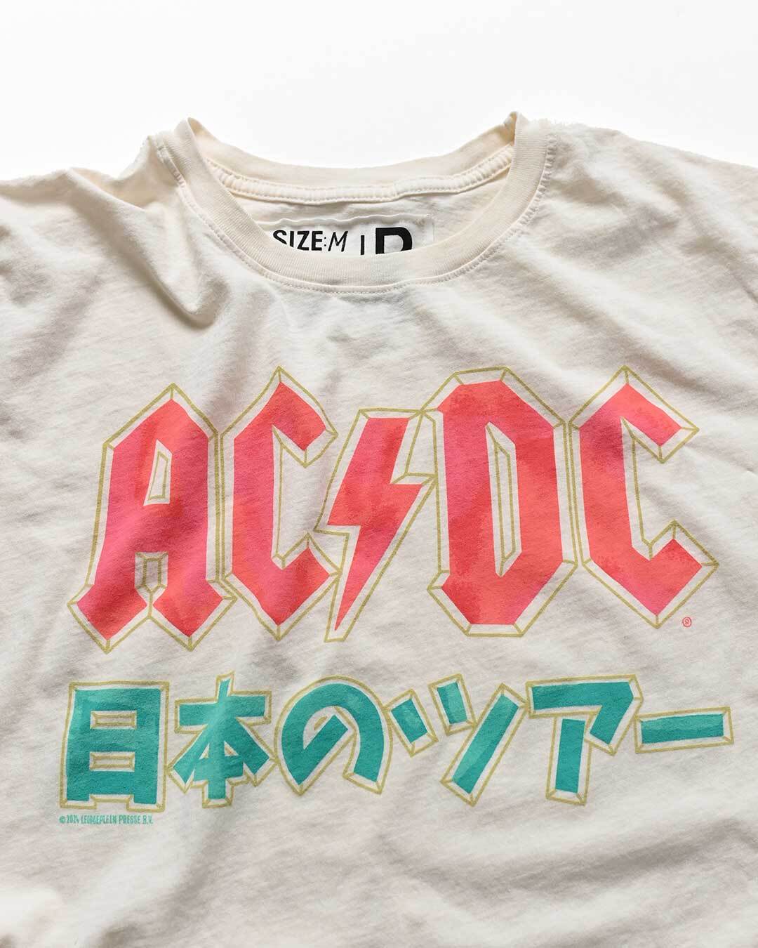 AC/DC Japan Tour White Tee