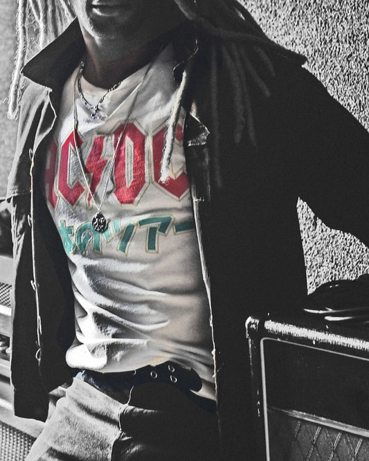 AC/DC Japan Tour White Tee