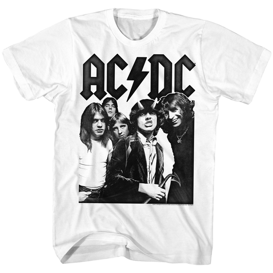 AC DC Band Photo T-Shirt