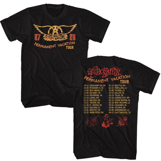 Aerosmith - Permanent Tour 87-93 T-Shirt