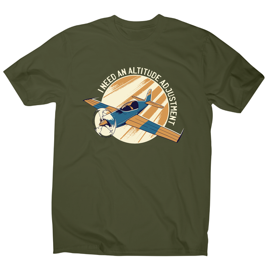 Airplane flying quote funny t-shirt men's