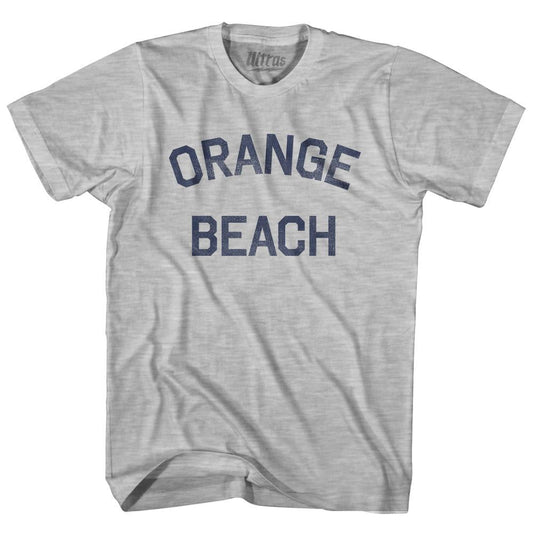 Alabama Orange Beach Youth Cotton Text T-shirt Style001