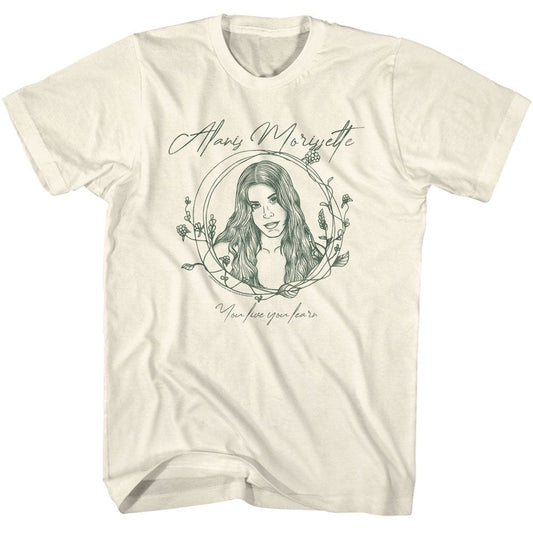Alanis Morissette You Learn Sketch Unisex T-Shirt