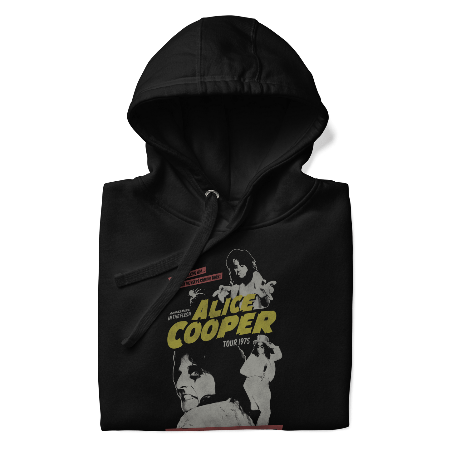 Alice Cooper 1975 Tour Vintage Hoodie Style001