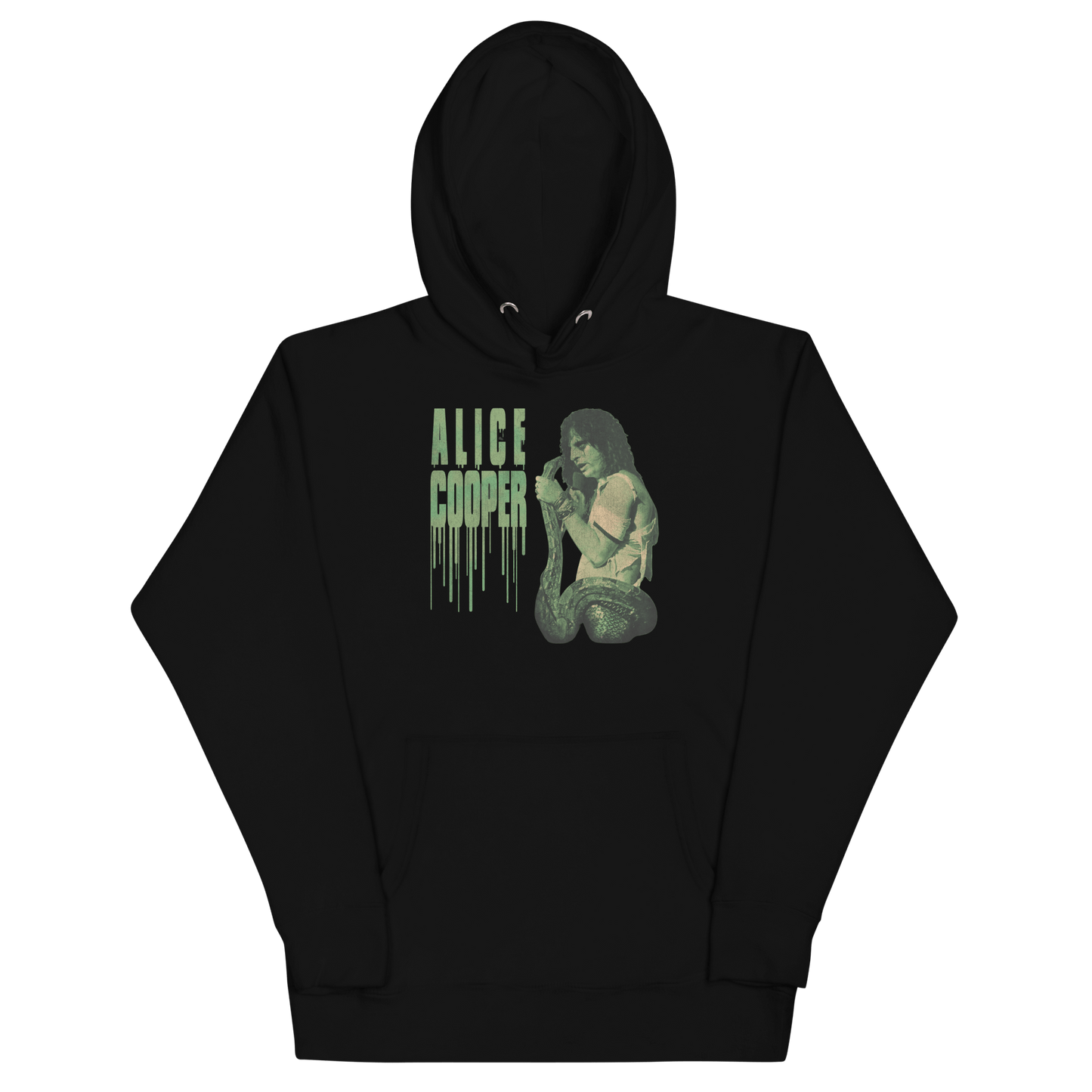 Alice Cooper - Vintage 1986 Snake Drip Hoodie Style001