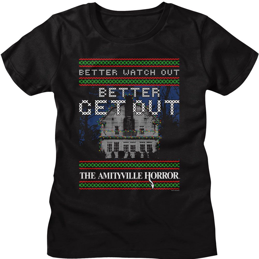 Amityville Horror - Better Get Out Womens T-Shirt