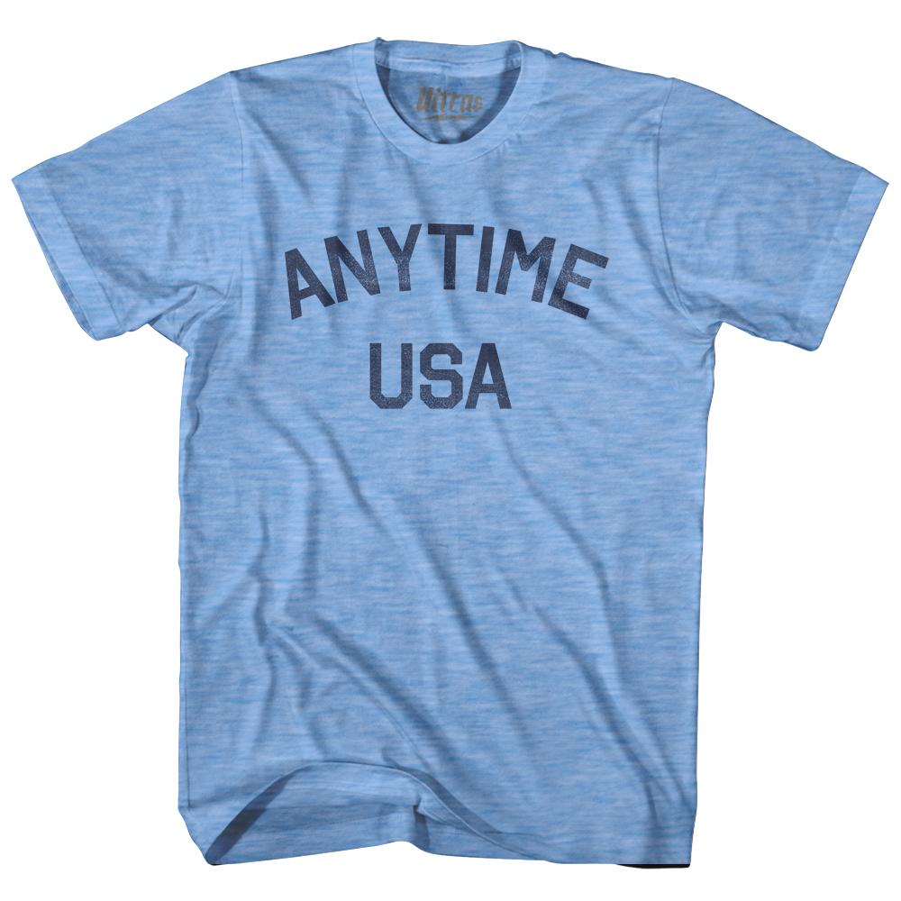 Anytime USA Adult Tri-Blend T-Shirt Style001