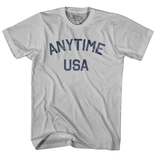 Anytime USA Adult Cotton T-Shirt