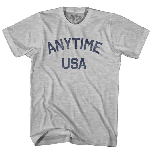 Anytime USA Adult Cotton T-Shirt Style004