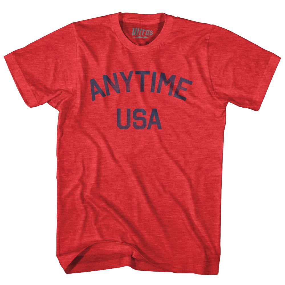 Anytime USA Adult Tri-Blend T-Shirt