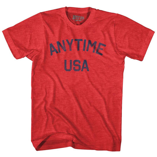 Anytime USA Adult Tri-Blend T-Shirt