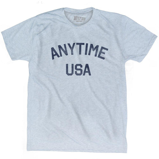 Anytime USA Adult Tri-Blend T-Shirt Style002