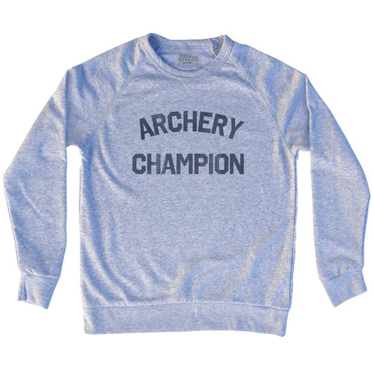 Archery Champion Adult Tri-Blend Sweatshirt Style001