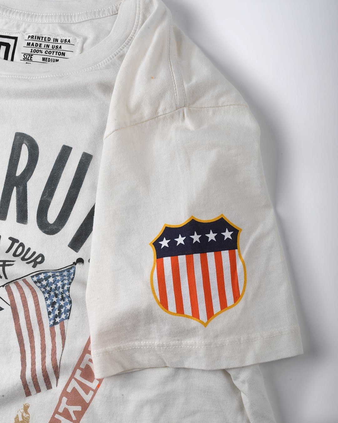 Babe Ruth Tokyo X NY Vintage White Tee