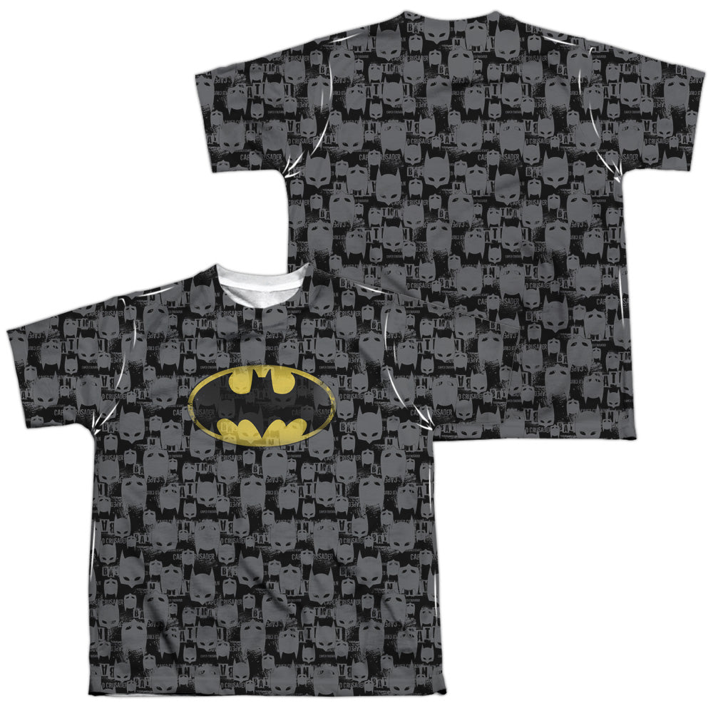 Batman Comics Caped Crusader Repeat T-Shirt Style001