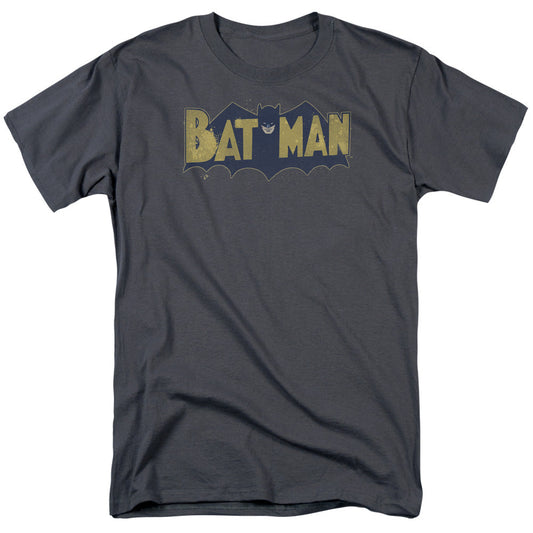 Batman Comics Vintage Logo Splatter T-Shirt