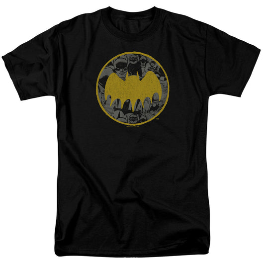 Batman Comics Vintage Symbol Collage T-Shirt