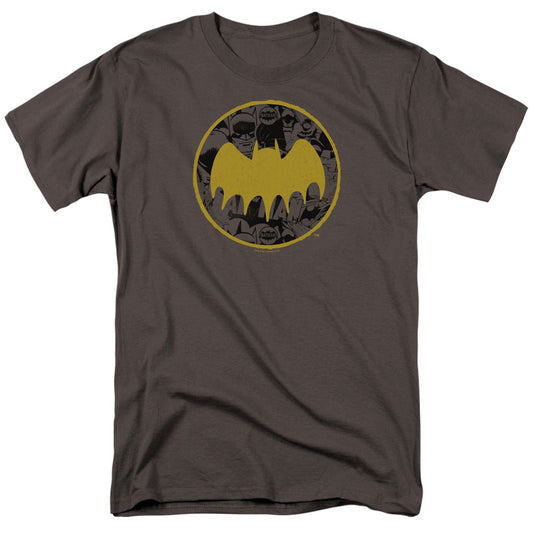 Batman Comics Vintage Symbol Collage T-Shirt Style001