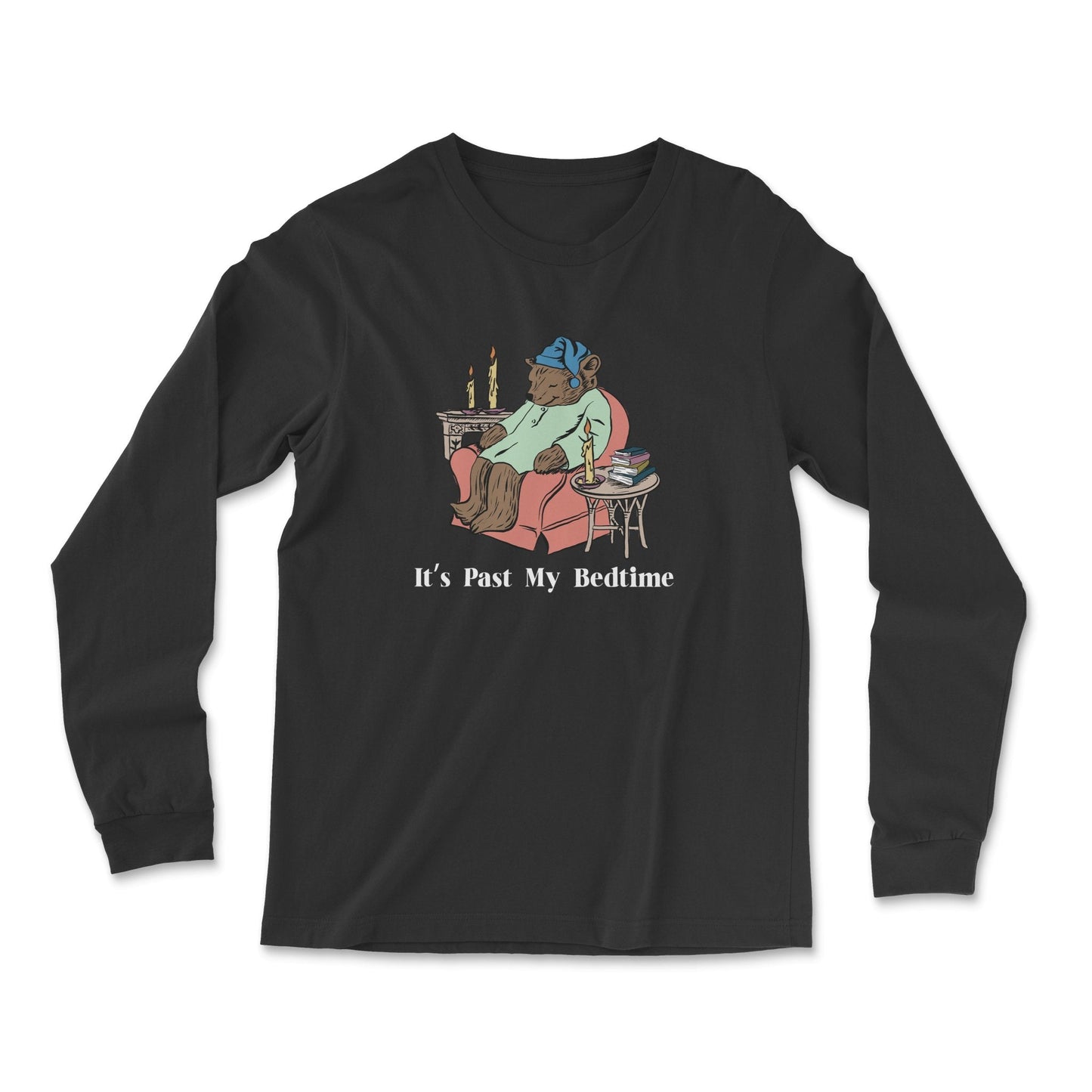 Bedtime Bear Long Sleeve T Shirt