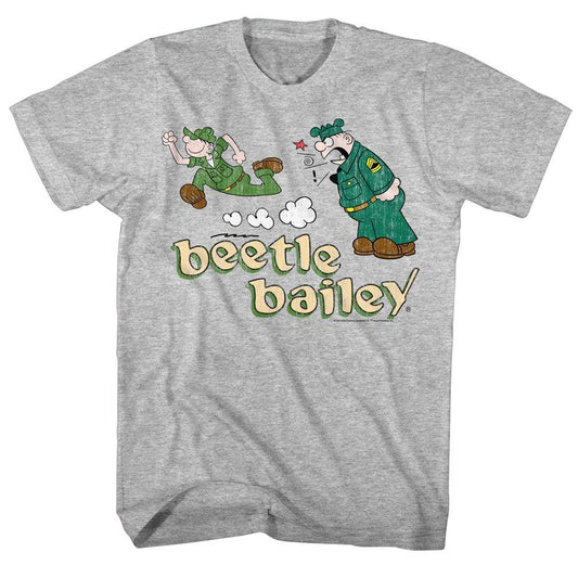 Beetle Bailey - Beetle Run Sarge Yell Boyfriend Tee