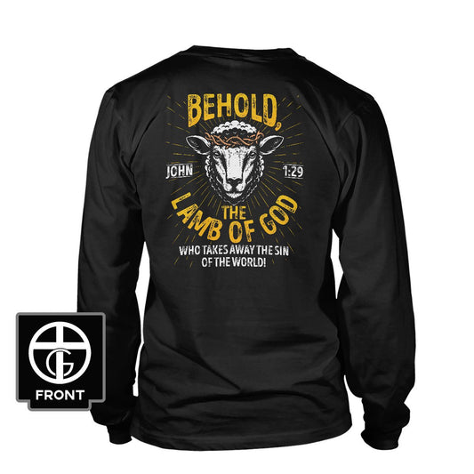 Behold The Lamb Of God - John 1:29 Long Sleeve T-Shirt
