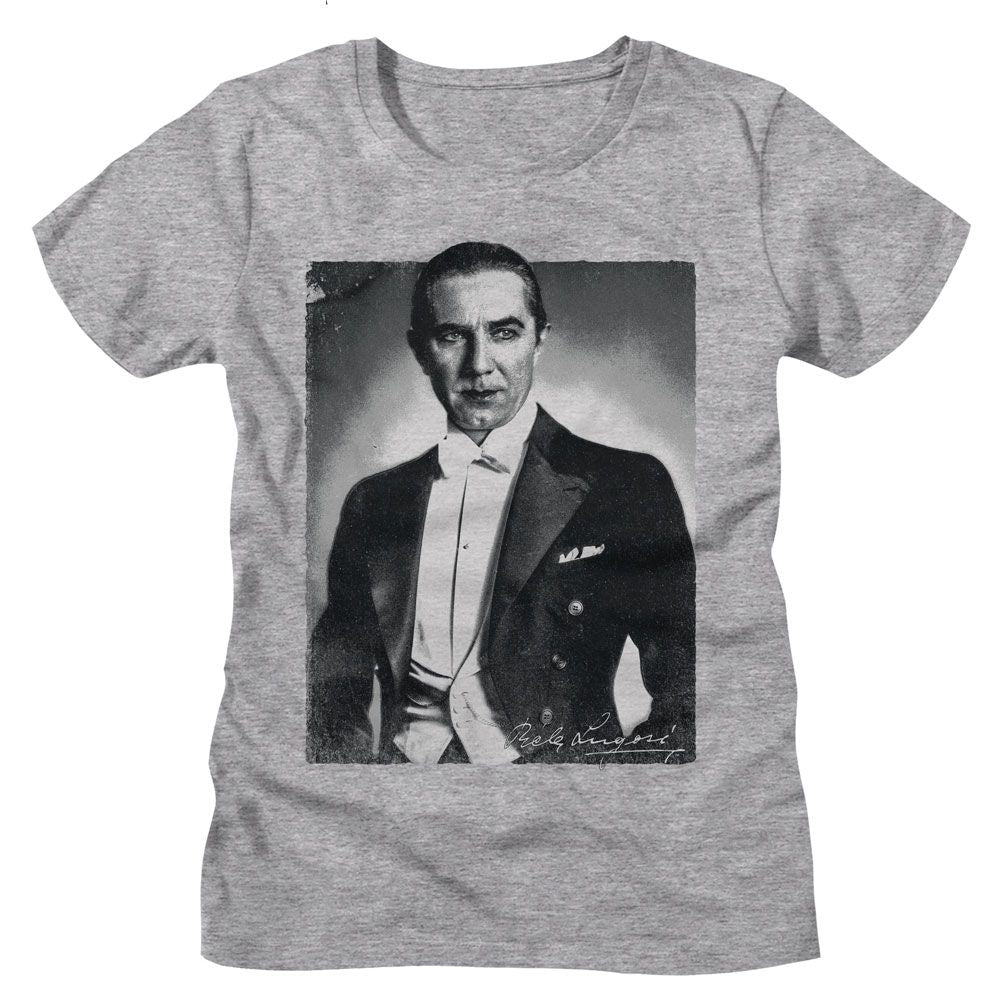 Bela Lugosi - BW Portrait Womens T-Shirt