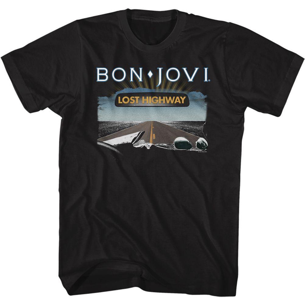 Bon Jovi - Lost Highway Boyfriend Tee