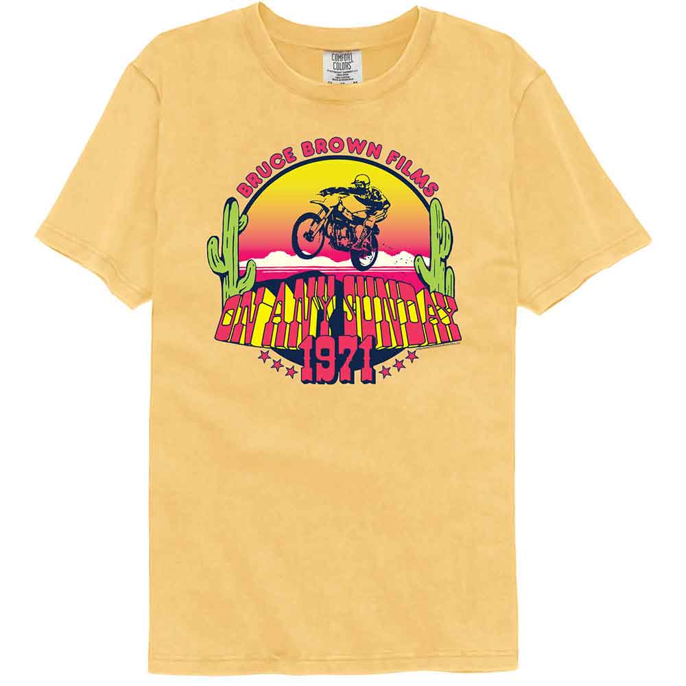 Bruce Brown Films Colorful Any Sunday Comfort Colors T-Shirt