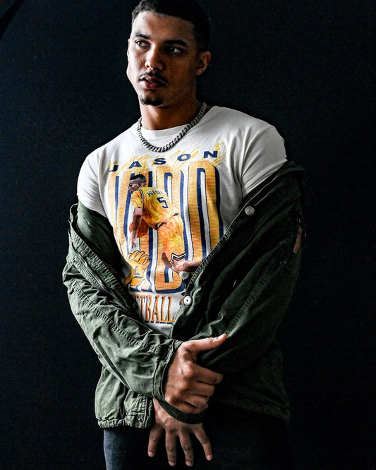 CAL - Jason Kidd '94 Graphic White Tee