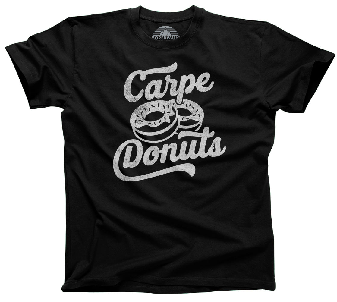 Men's Carpe Donuts T-Shirt - Funny Donut Shirt