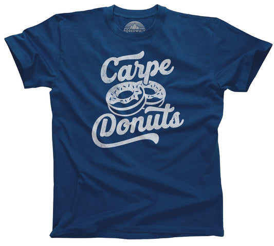 Men's Carpe Donuts T-Shirt - Funny Donut Shirt