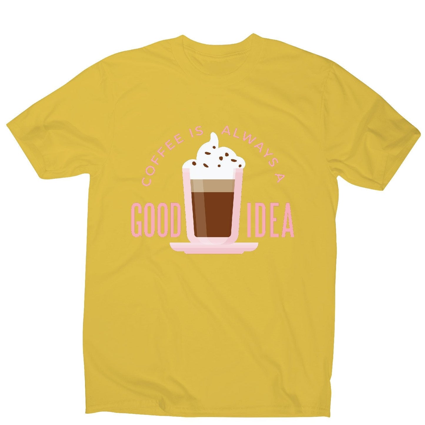 Coffee good idea - men's funny premium t-shirt