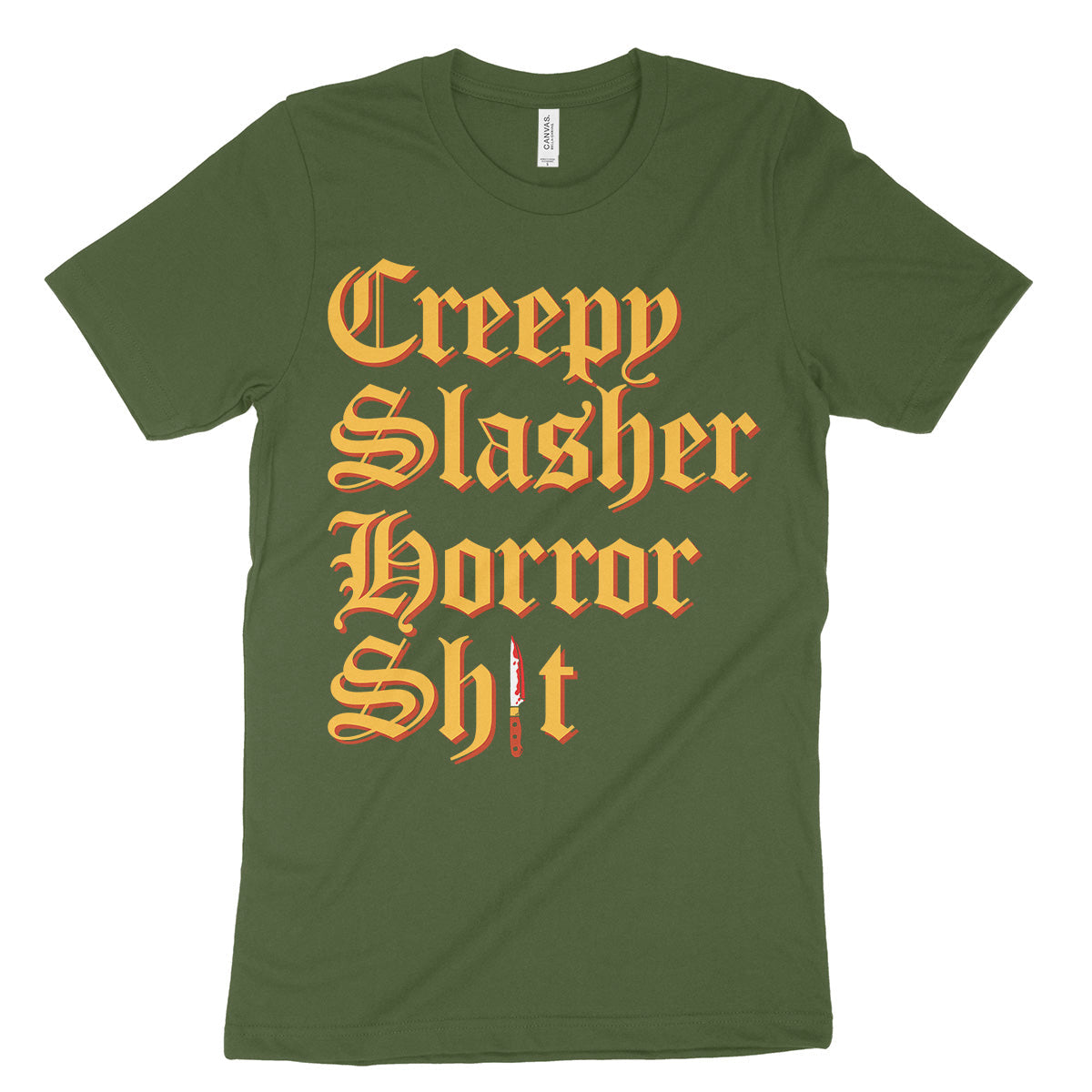 Creepy Slasher Horror Shirt