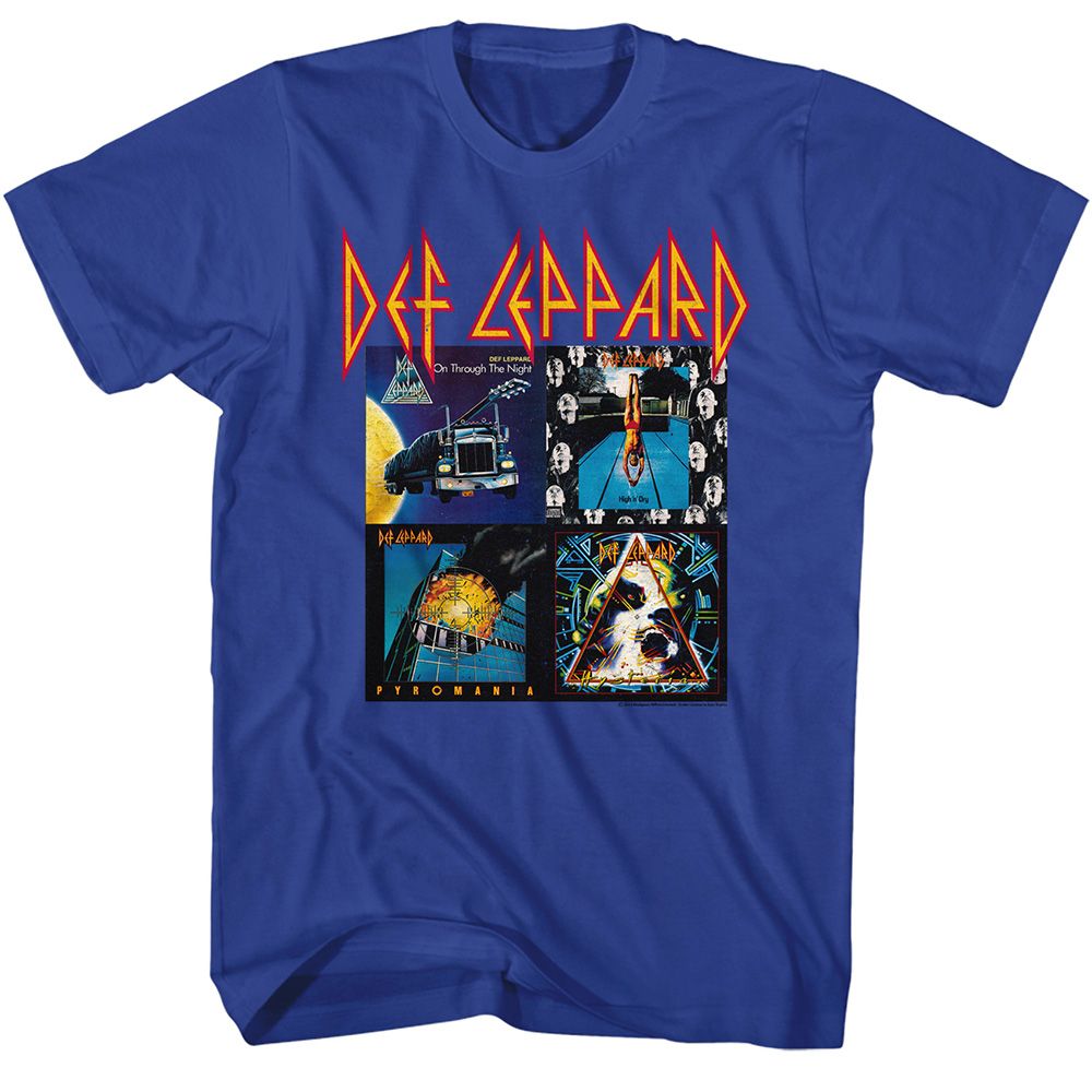 Def Leppard - Quad Album T-Shirt