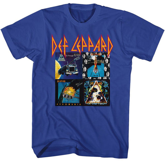 Def Leppard - Quad Album T-Shirt