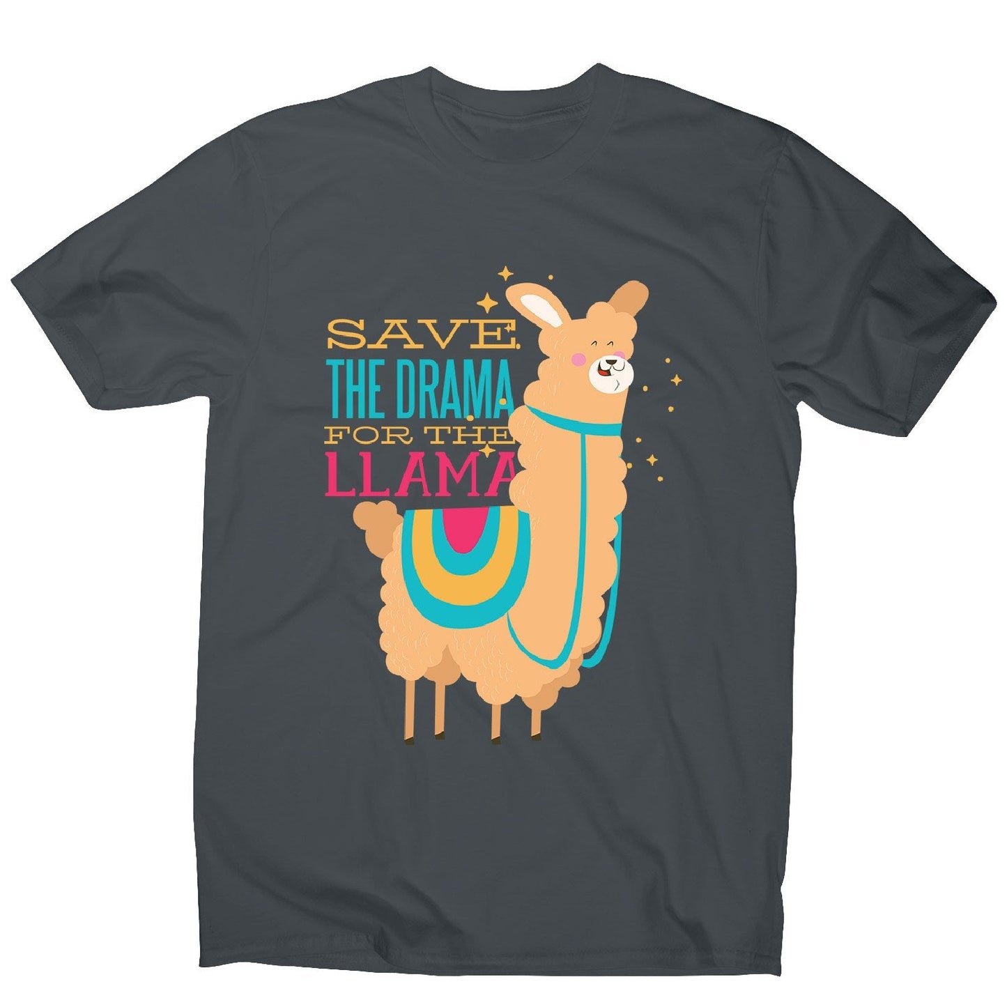 Drama llama - men's funny premium t-shirt