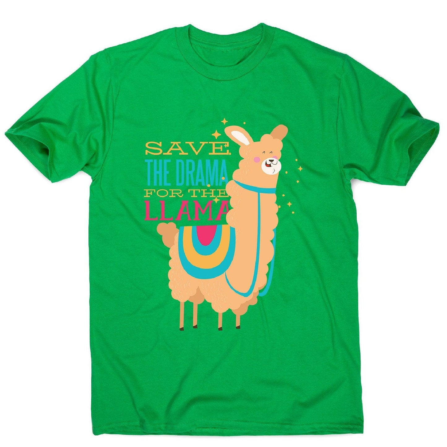 Drama llama - men's funny premium t-shirt