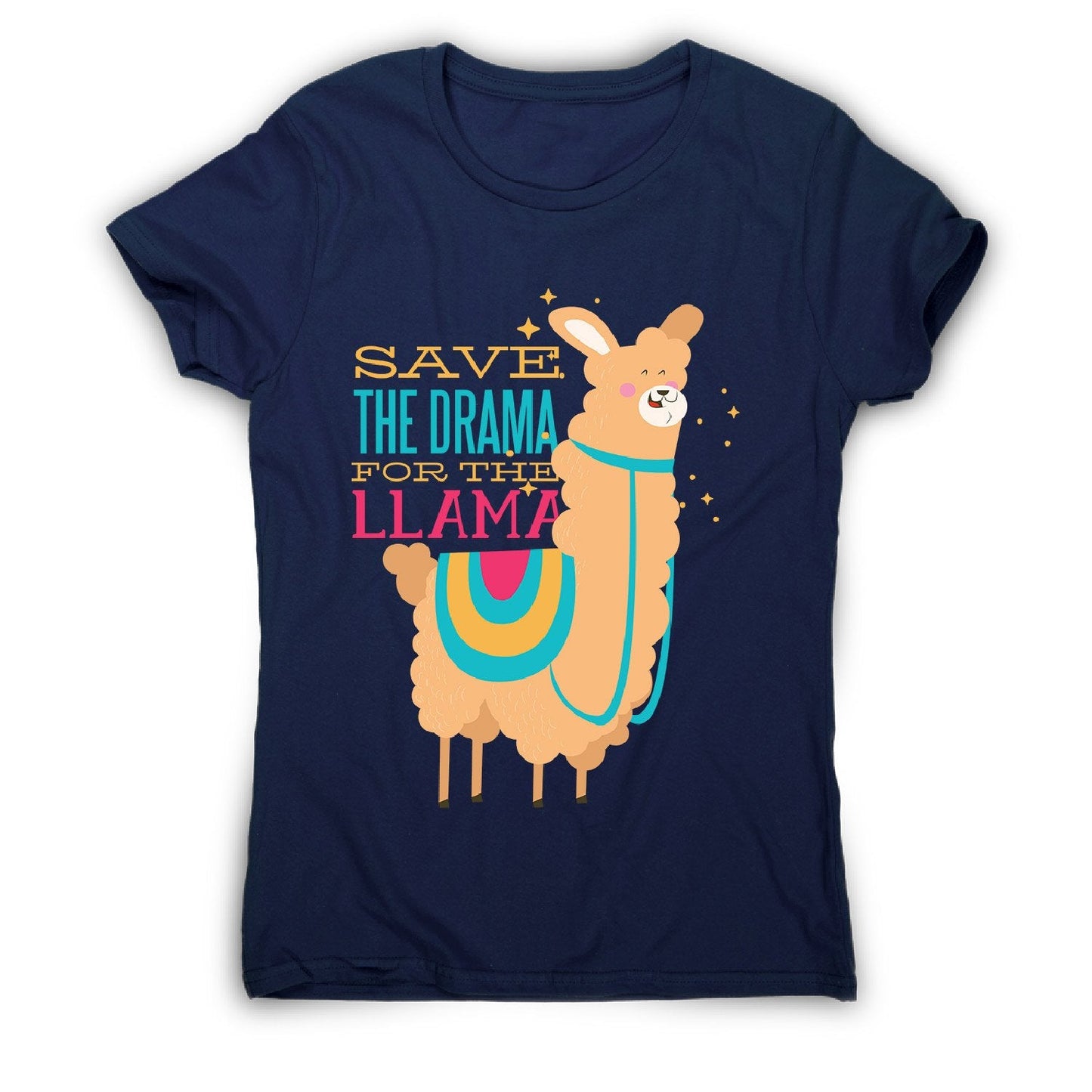 Drama llama - women's funny premium t-shirt