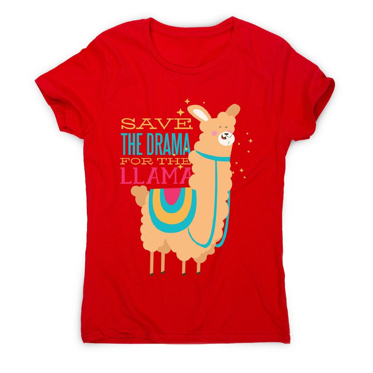 Drama llama - women's funny premium t-shirt
