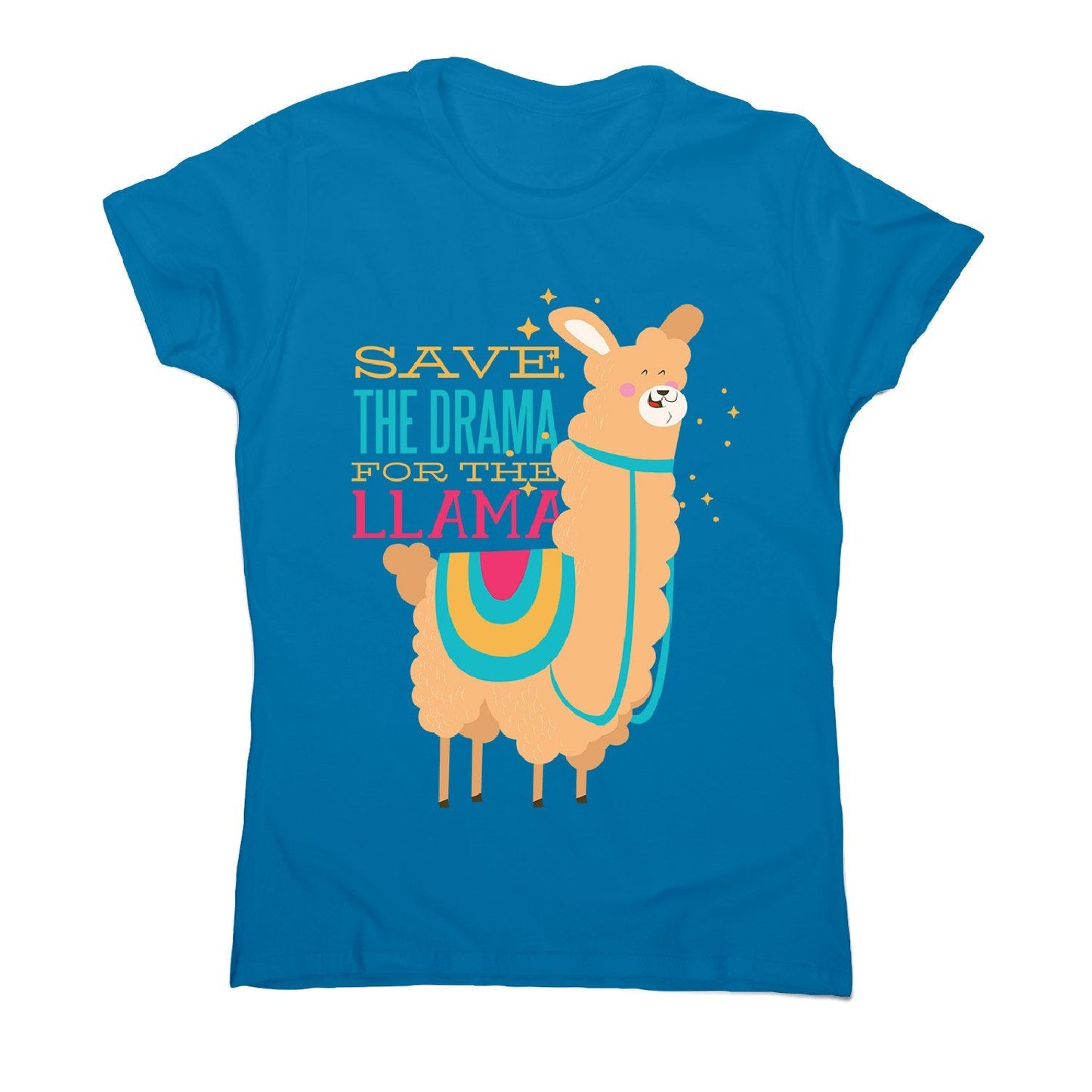 Drama llama - women's funny premium t-shirt