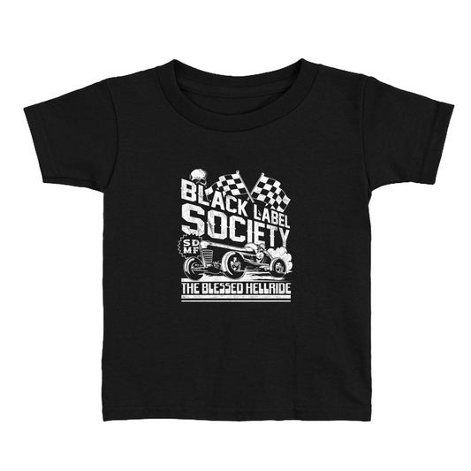 Blessed Hellride Black Toddler Tee