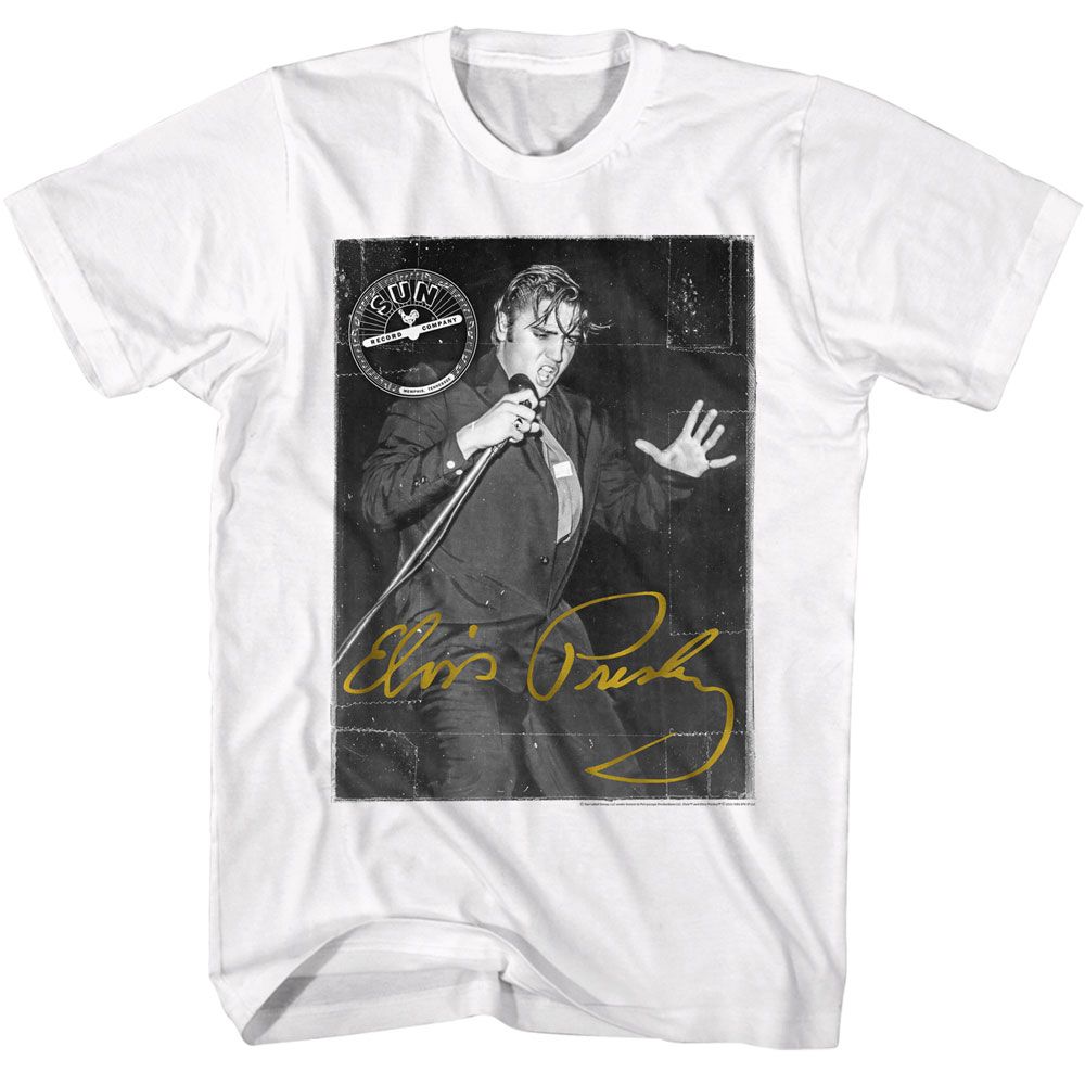 Elvis Presley - Elvis Gold Signature Boyfriend Tee