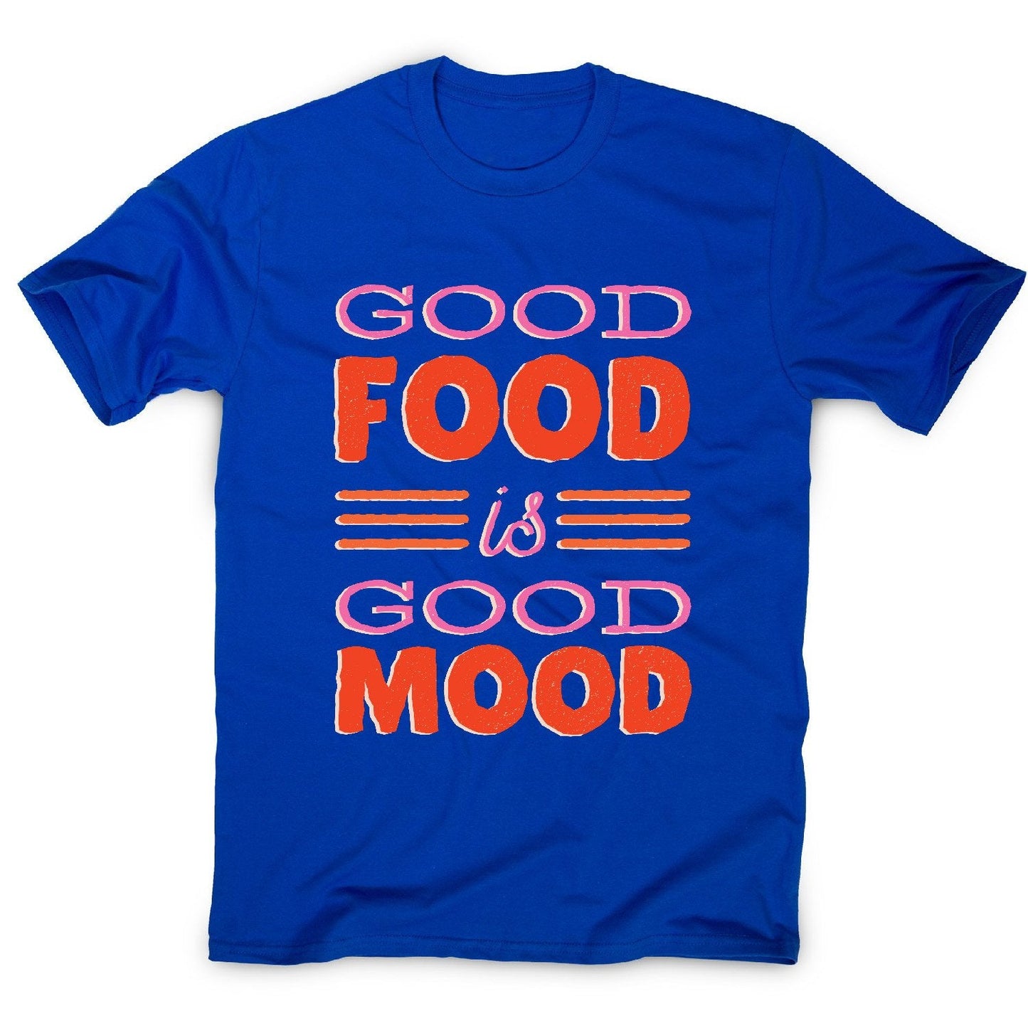 Food mood lettering - men's funny premium t-shirt