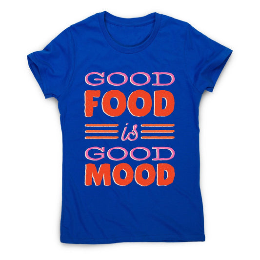 Food mood lettering - women's funny premium t-shirt