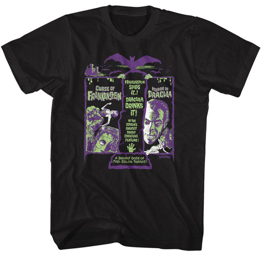 Hammer Horror - Franken Drac Recolor Boyfriend Tee