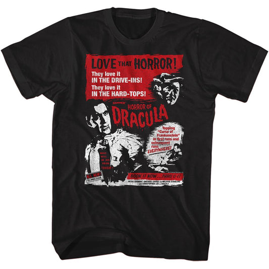 Hammer Horror - Love That Horror Boyfriend Tee