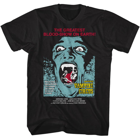 Hammer Horror - Vampire Circus Moth T-shirt